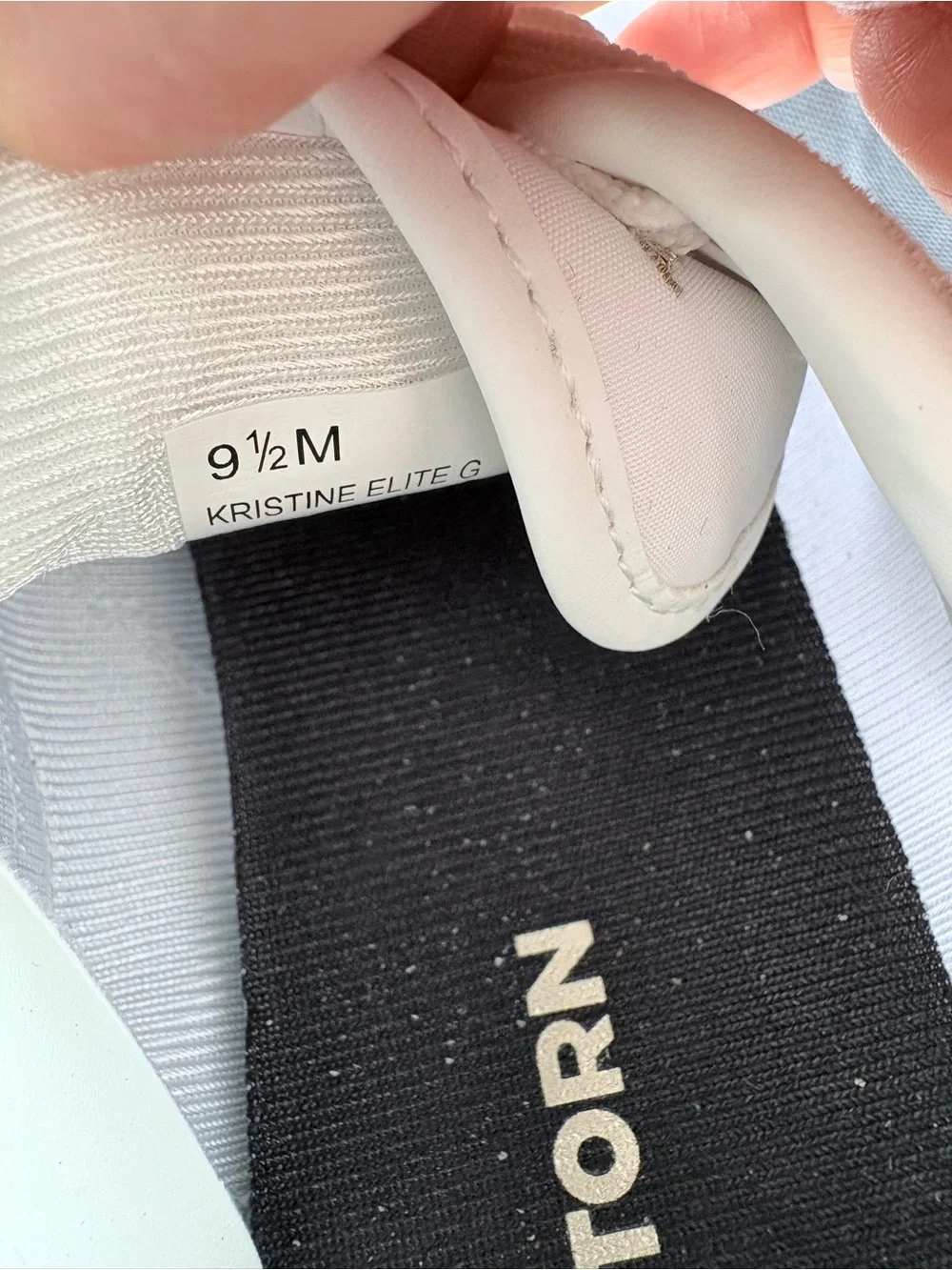 Tretorn White and Beige Classic Runner